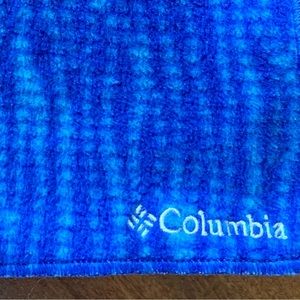 Columbia Fleece Scarf Royal Blue